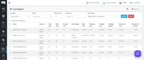 DeskTrack